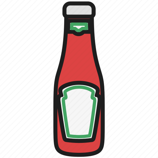 Bottle, breakfast, condiments, food, ketchup, sauce icon - Download on Iconfinder