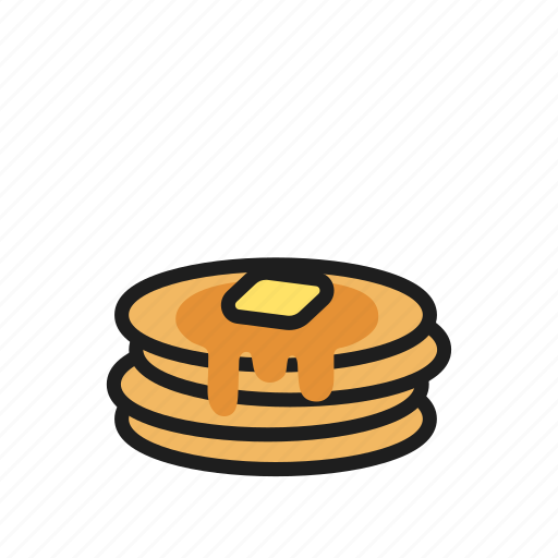Breakfast, dessert, eat, food, pancake, pancakes, sweet icon - Download on Iconfinder
