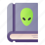 book, alien, extraterrestial, education 