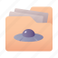 file, archive, alien, folder 