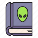 book, alien, extraterrestial, education