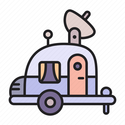 Camper, van, vehicle, transport icon - Download on Iconfinder