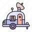 camper, van, vehicle, transport 