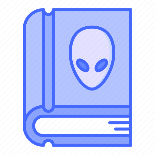 Book, alien, extraterrestial, education icon - Download on Iconfinder