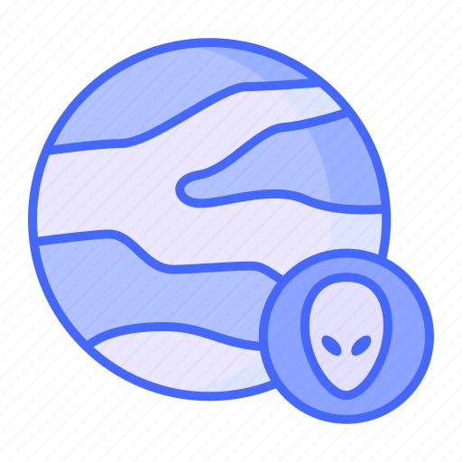 Planet, alien, space, science, fiction icon - Download on Iconfinder