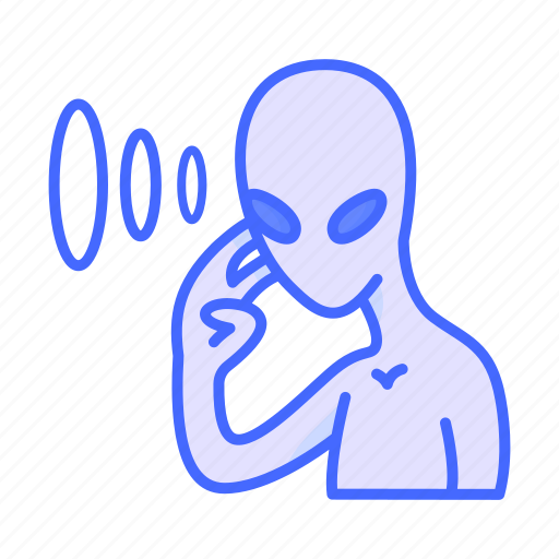 Telepathy, alien, communication, extraterrestial icon - Download on Iconfinder