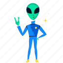 alien, extraterrestrial, ufo, green man