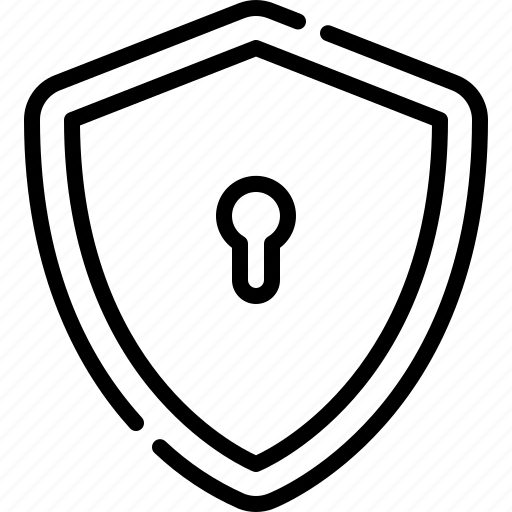 Shield, safety, lock, privacy, protection icon - Download on Iconfinder