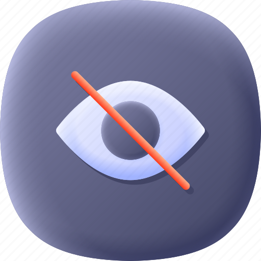 Eye, hide, blind, multimedia, blindness, optical, eyes icon - Download on Iconfinder