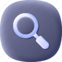 search, magnifying, glass, magnifier, find, lens, clarity, ui, interface