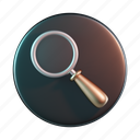 magnifier, magnifying, glass, view, find, search, zoom