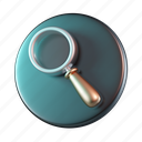 magnifier, magnifying, glass, view, find, zoom, search