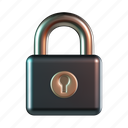 padlock, keyhole, secure, locked, safety, privacy