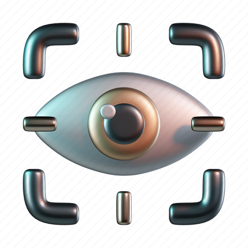 Eye, scan, retina, biometric, security, visibility icon - Download on Iconfinder