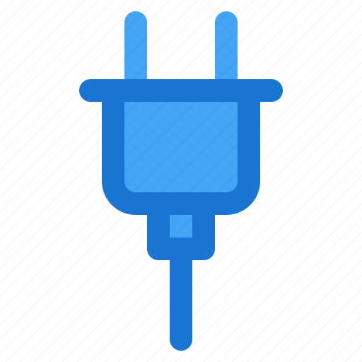 Cable, connector, plug, power, electric, connect icon - Download on Iconfinder