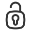 basic, lock, outline, security, ui, unlock 