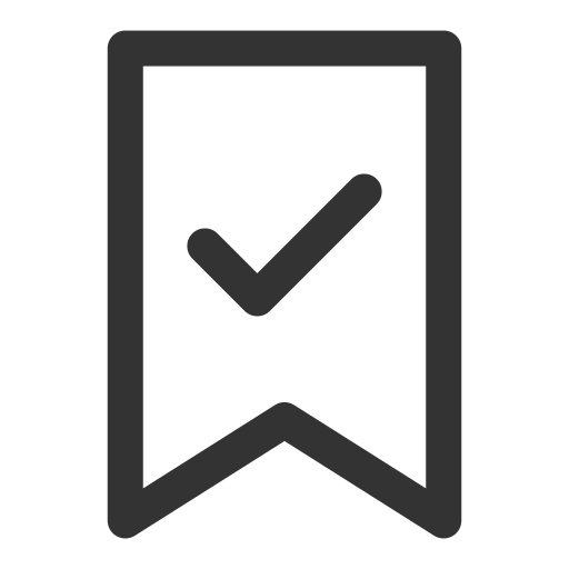 Basic, bookmark, checklist, outline, ui icon - Free download