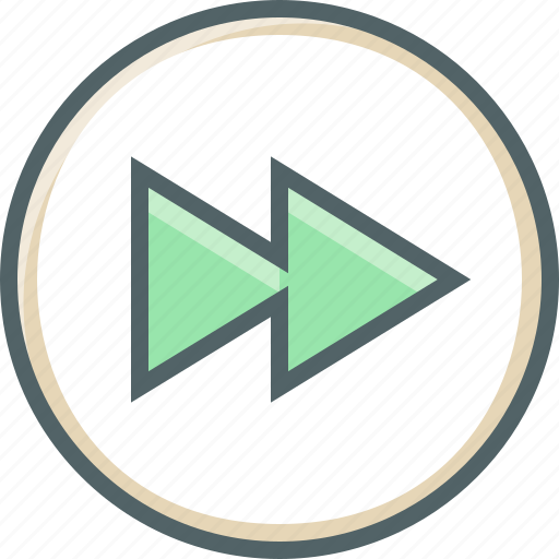 Circle, next, forward, media, multimedia, music, sound icon - Download on Iconfinder