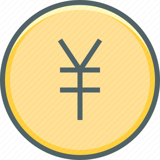 Circle, yen, cash, coin, currency, japan, money icon - Download on Iconfinder