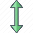 arrow, horizontal, direction, down, navigation, up