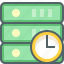 server, storage, timer, clock, database, network, time 