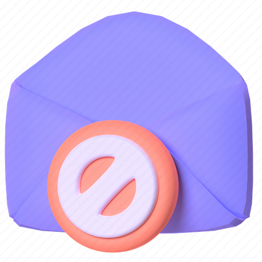 Empty, mail 3D illustration - Download on Iconfinder