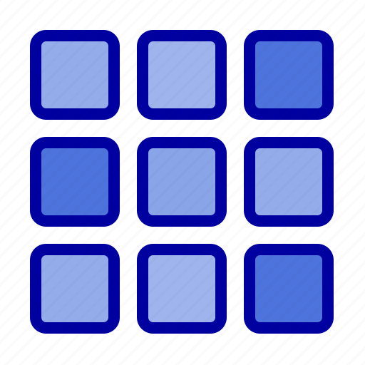 Grid, shape, squares, web icon - Download on Iconfinder