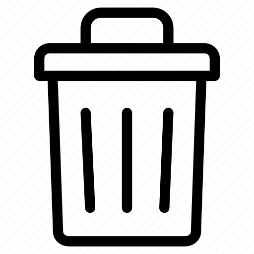 Bin, delete, empty, garbage, recycle, remove, trash icon - Download on Iconfinder