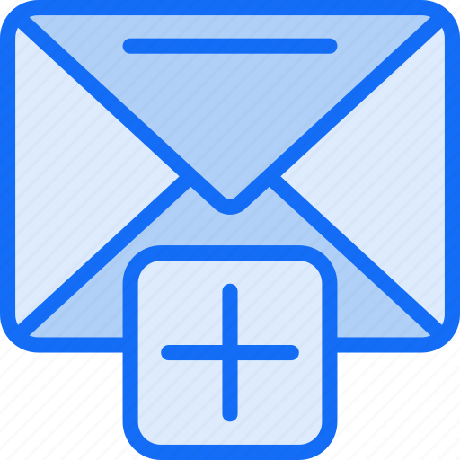 Add, email, letter, mail, new, ui development icon - Download on Iconfinder