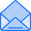 document, letter, mail, open, receive, ui development 