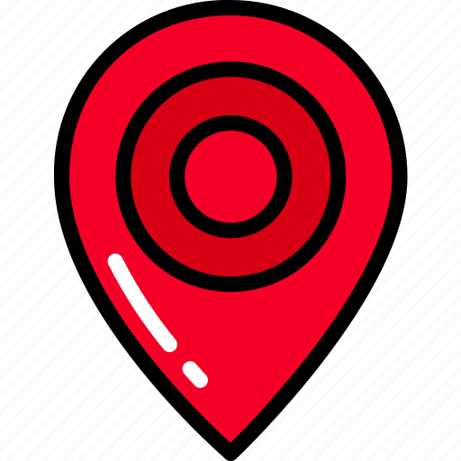Destination, geography, location, pin, ui development icon - Download on Iconfinder