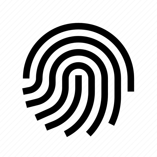 Biometric, fingerprint, id, identification, lock, security icon - Download on Iconfinder