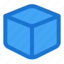 cube, ui, shape, box, object, element, geometry, package