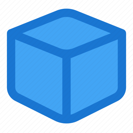 Cube, ui, shape, box, object, element, geometry icon - Download on Iconfinder