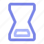 hourglass, app, basic, ui, date, user interface, time 