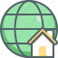 global, house, building, estate, home, international, network 