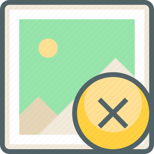 Delete, image, cancle, close, photo, picture, remove icon - Download on Iconfinder