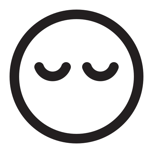 Avatar, calm, emoticon, smiley icon - Free download