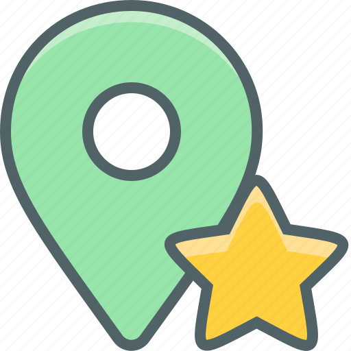 Location, star, award, bookmark, direction, favorite, navigation icon - Download on Iconfinder