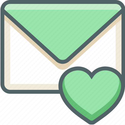 Heart, mail, bookmark, email, favorite, inbox, love icon - Download on Iconfinder
