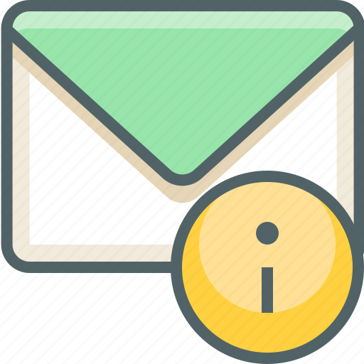 Info, mail, email, inbox, information, message, support icon - Download on Iconfinder