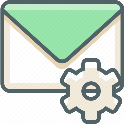 Mail, setting, configuration, email, inbox, options, preferences icon - Download on Iconfinder