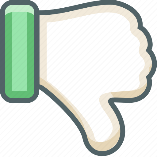 Dislike, bad, down, hate, no, unlike, vote icon - Download on Iconfinder