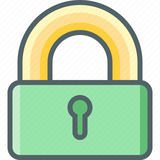 Lock, on, protection, safe, safety, secure, security icon - Download on Iconfinder