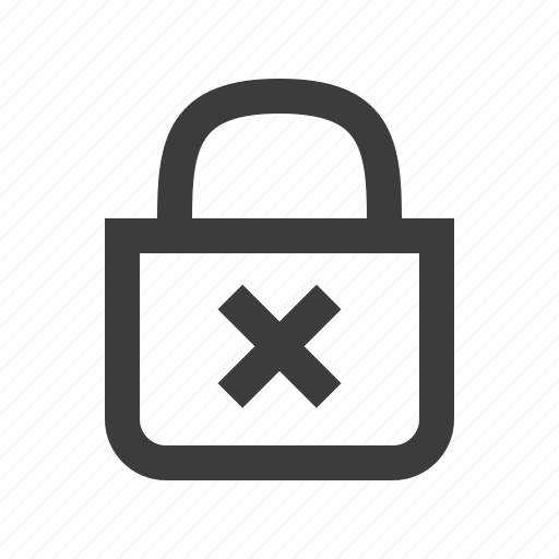 Access, denied, lock, password, safe, secure, security icon - Download on Iconfinder
