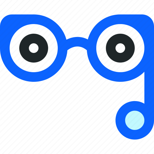 Eye, glasses, just, look, ui, watch icon - Download on Iconfinder