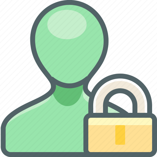 Lock, user, account, profile, protection, safe, security icon - Download on Iconfinder