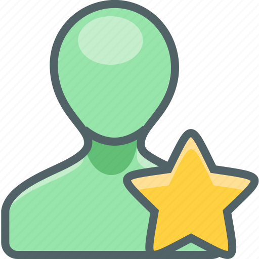 Star, user, account, bookmark, favorite, like, profile icon - Download on Iconfinder