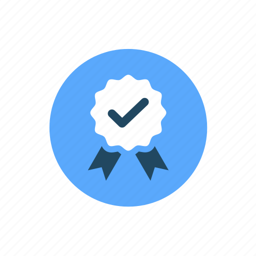 Approved, medal, award, badge, check, prize, reward icon - Download on Iconfinder