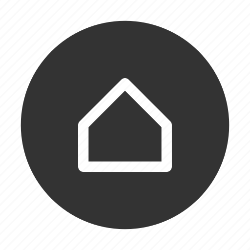 Building, circular, home, homepage, house, ui icon - Download on Iconfinder